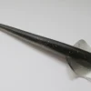 Aaltonen musta hopeahile 6" 150mm 9,2g 5kpl