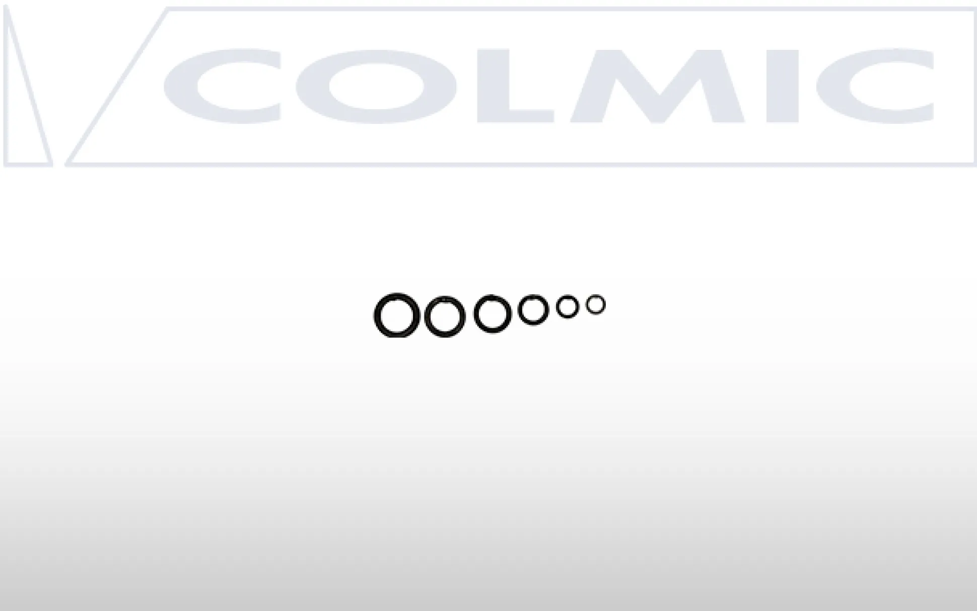 Colmic Solid ring uistinrengas koko 5 10kpl