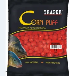 Corn Puff kelluva mansikkamaissi 8mm