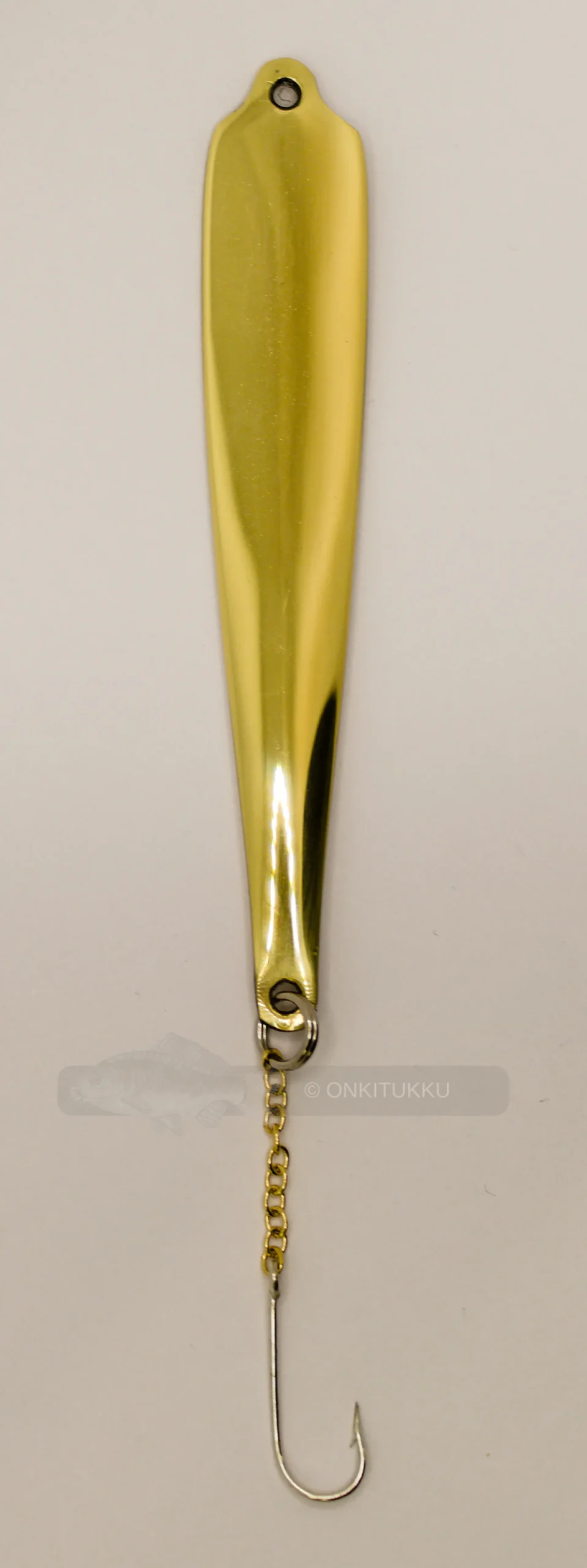 Hopeasiipi 8cm väri messinki-hopea