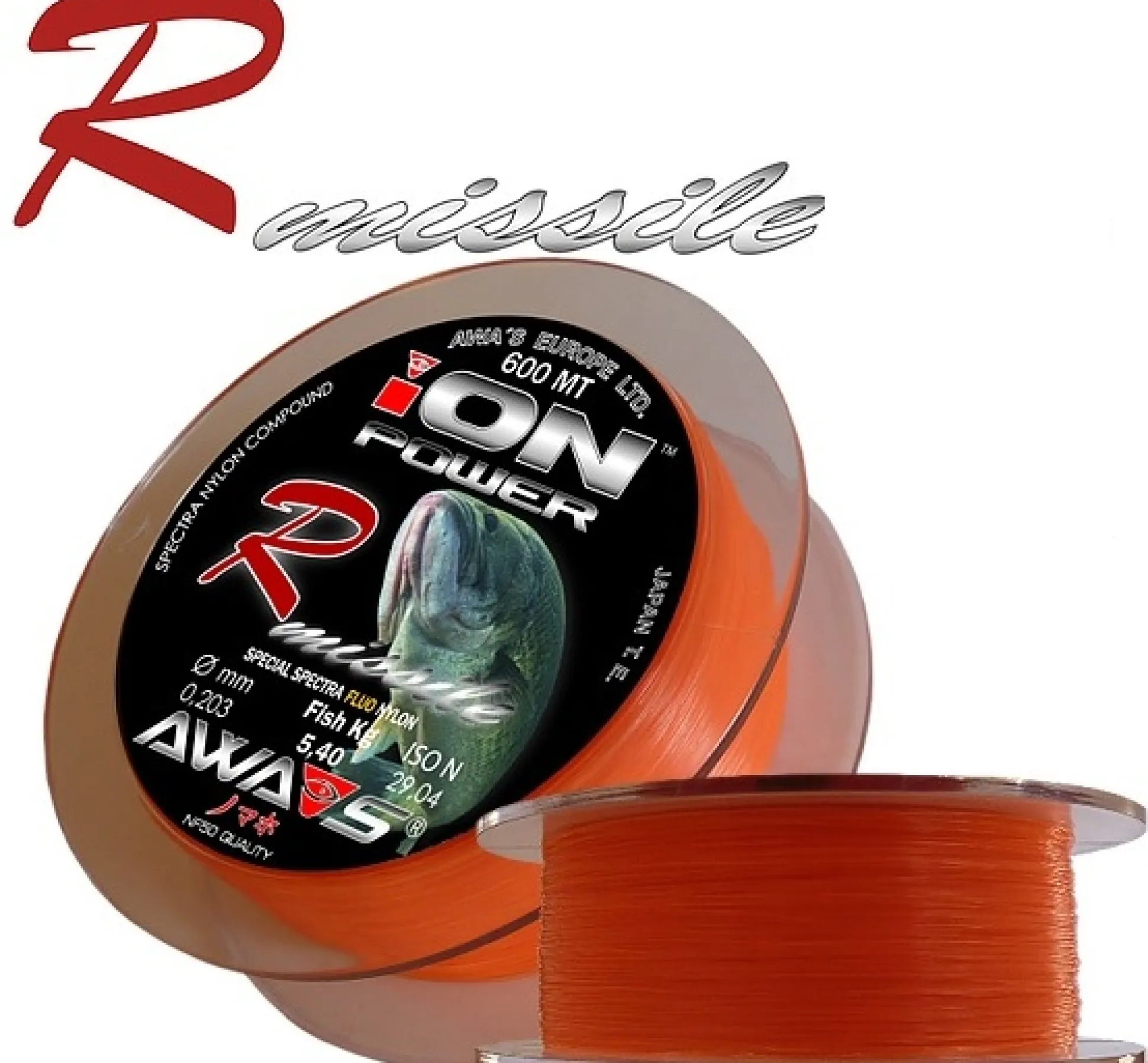 Ion Power R-Missile 0,450mm 27,4kg 600m