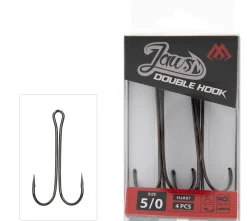 Mikado Jaws Double hook #4/0 4kpl
