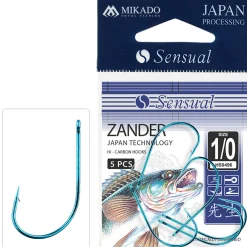 Mikado Sensual Zander koukku #2/0 5kpl