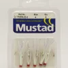 Mustad Kolmihaarakoukku bucktail #6 5kpl