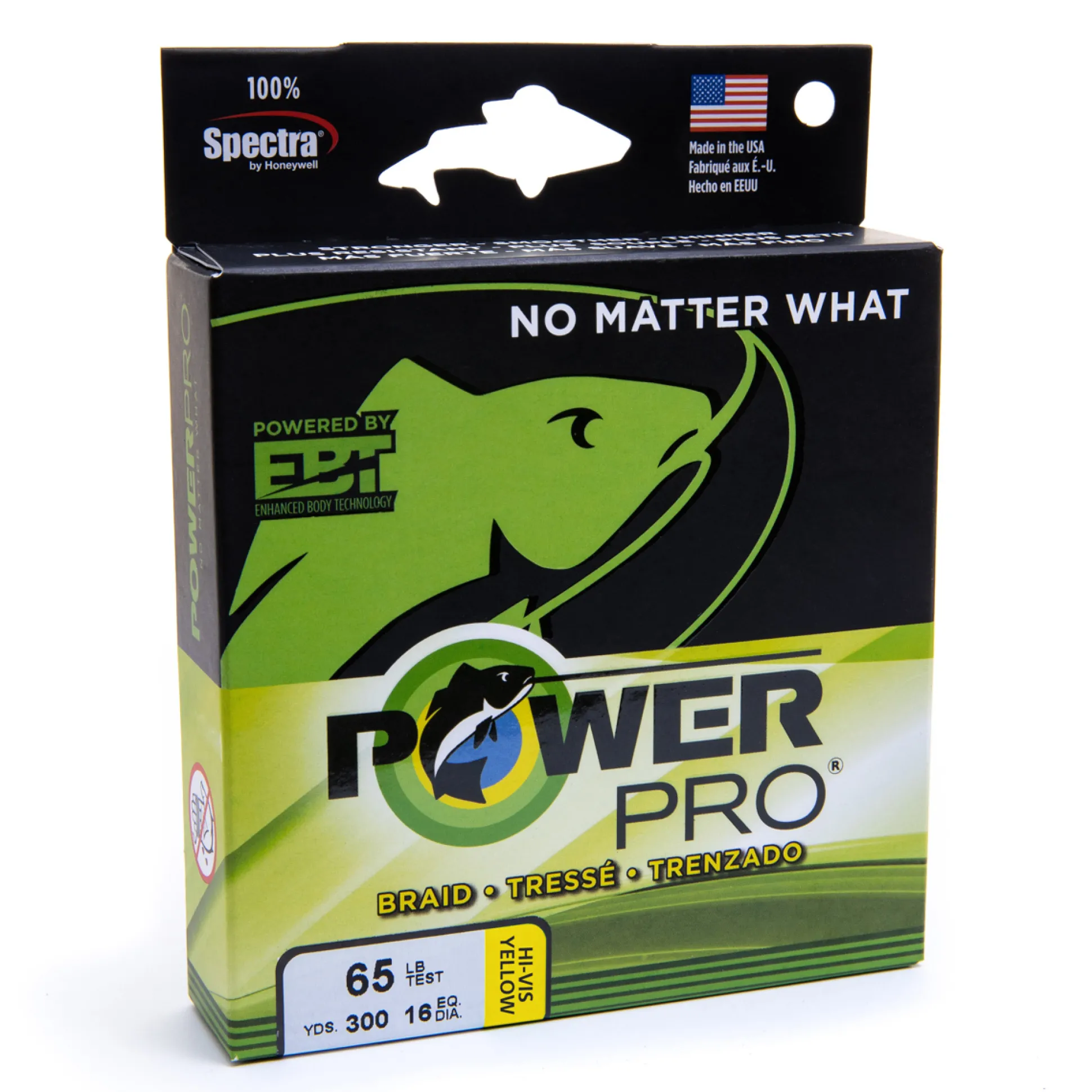 Power Pro 4x 135m 0,13m 8kg keltainen