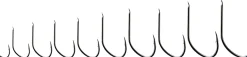 Series A Hiiliteräs koukku #12 20kpl