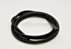 Silikoniletku musta 2mm 1m