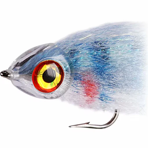 Streamer fish heads kalapäähuppu L koko 4, 6 kpl