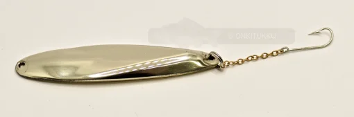 Suomi pilkki 6,5cm väri messinki-hopea