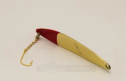 Valio pilkki 6,5cm messinki-hopea