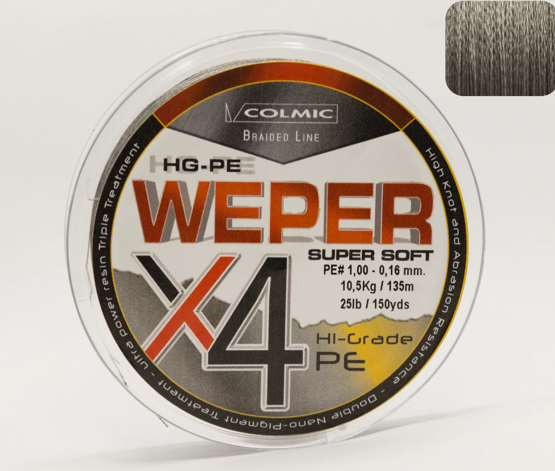 Weper X4 Harmaa 0,35mm 27,2kg 135m